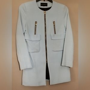 Metaphor pastel blue coat/jacket, small.
